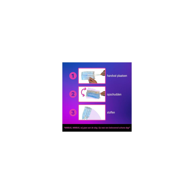 Afbeelding laden in galerijviewer, Nimbus magic duster starterkit handvat + 2 navullingen
