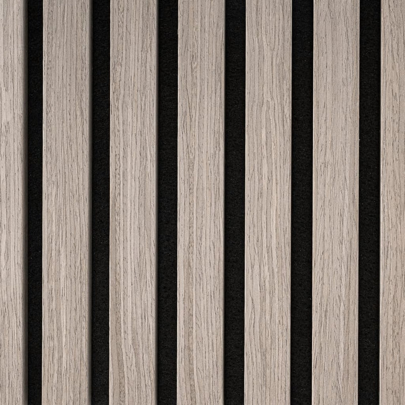 Afbeelding laden in galerijviewer, Wallart akupanelen 4 st akoestisch grijs eiken
