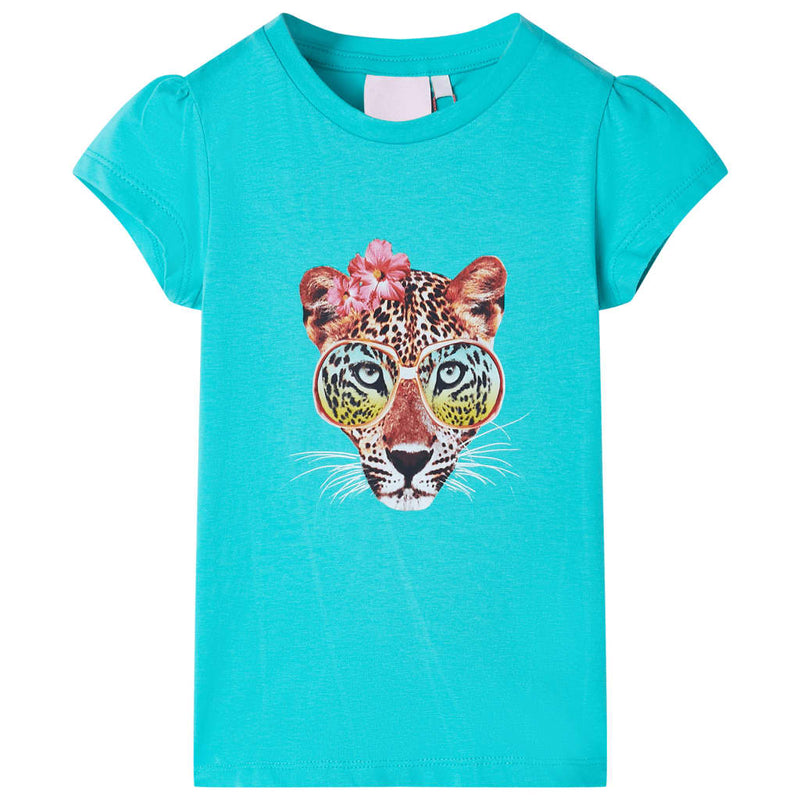 Afbeelding laden in galerijviewer, VidaXL Kindershirt 104 mintkleurig
