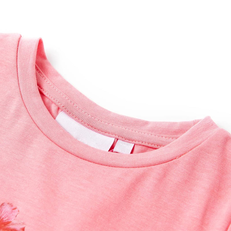 Afbeelding laden in galerijviewer, Vidaxl kindershirt 92 neonroze
