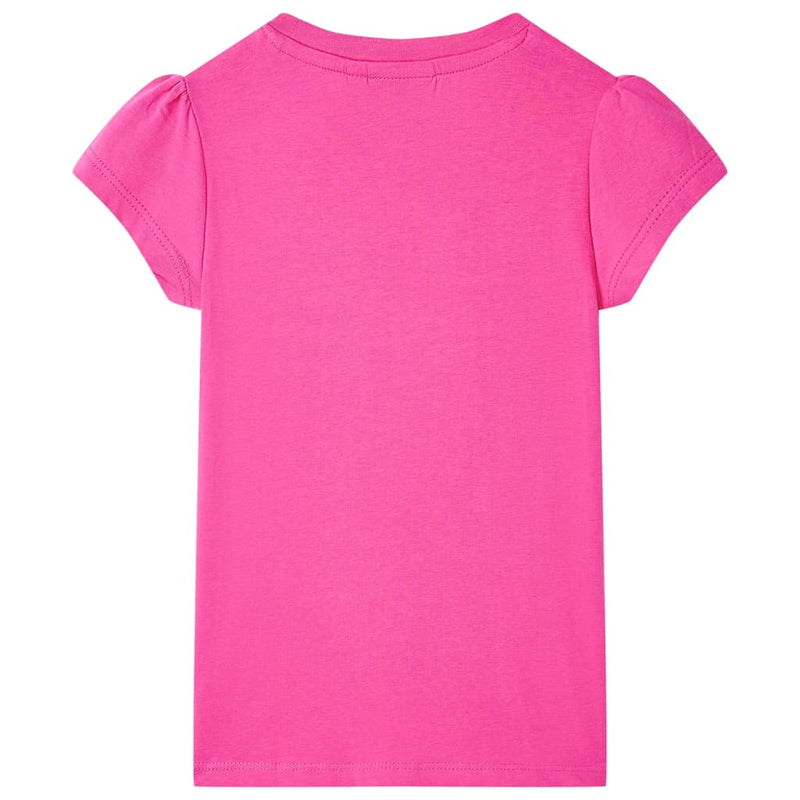 Afbeelding laden in galerijviewer, VidaXL Kindershirt 92 donkerroze
