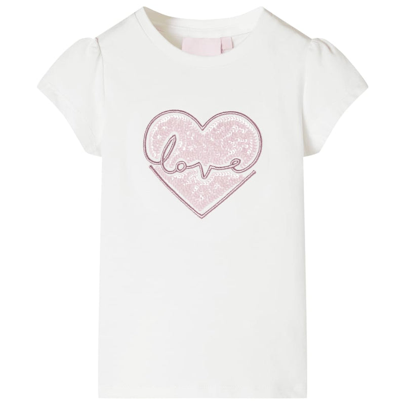 Afbeelding laden in galerijviewer, Vidaxl kindershirt 128 ecru
