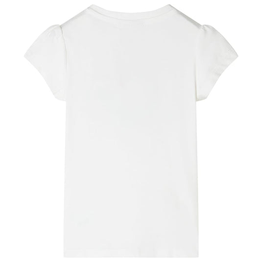 Vidaxl kindershirt 128 ecru