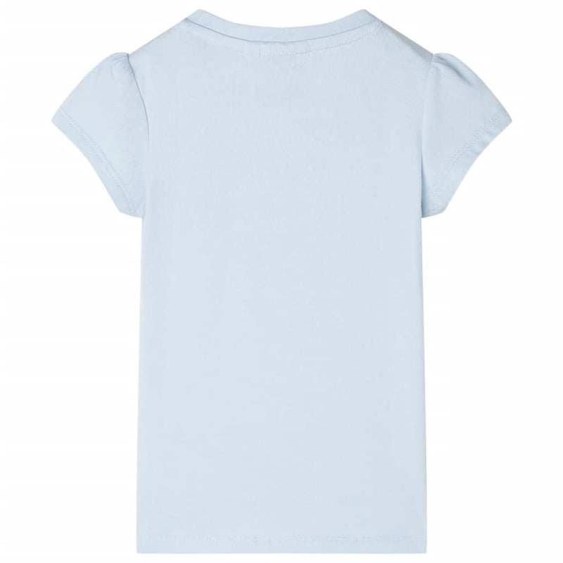 Afbeelding laden in galerijviewer, VidaXL Kindershirt 104 lichtblauw
