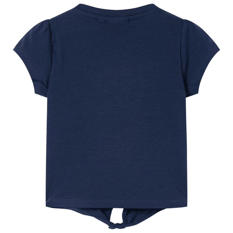 Afbeelding laden in galerijviewer, VidaXL Kindershirt 104 marineblauw
