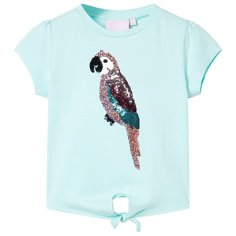 Afbeelding laden in galerijviewer, Vidaxl kindershirt 140 lichtzeeblauw
