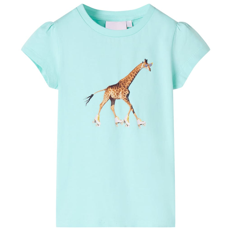 Afbeelding laden in galerijviewer, Vidaxl kindershirt 140 lichtzeeblauw
