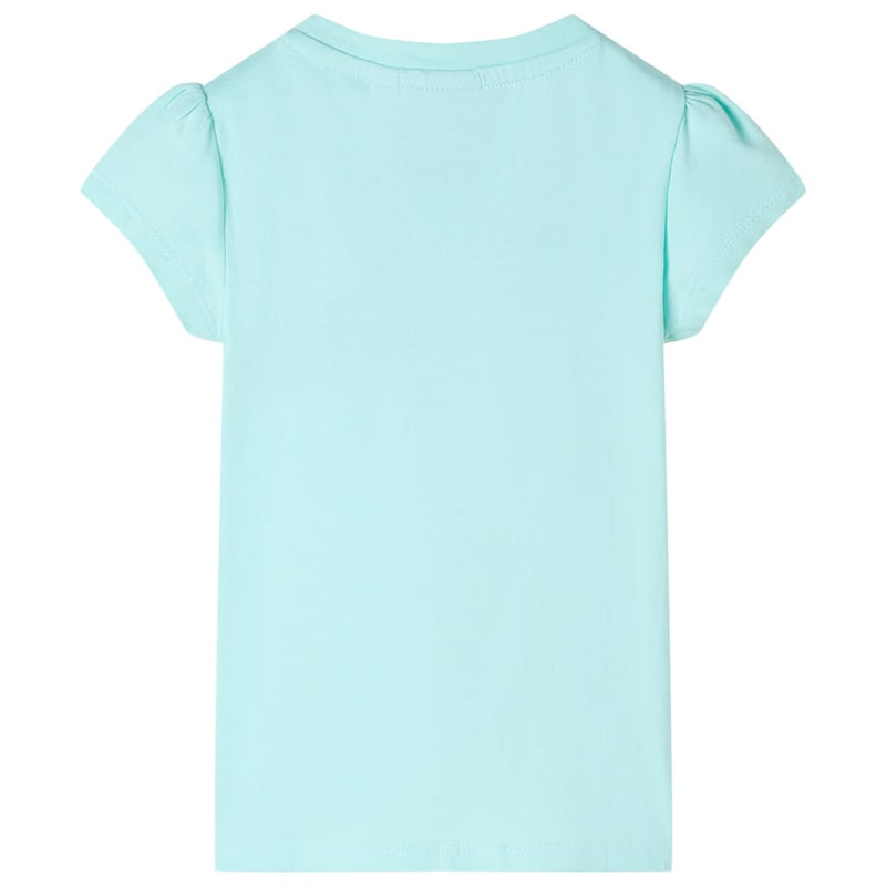 Afbeelding laden in galerijviewer, Vidaxl kindershirt 140 lichtzeeblauw
