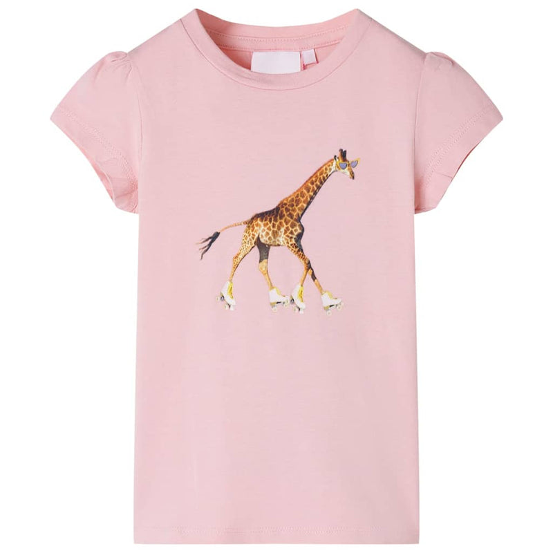Afbeelding laden in galerijviewer, VidaXL Kindershirt 92 lichtroze
