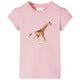 VidaXL Kindershirt 128 lichtroze