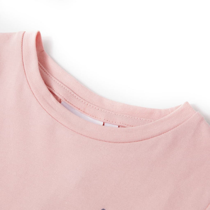 Afbeelding laden in galerijviewer, VidaXL Kindershirt 128 lichtroze

