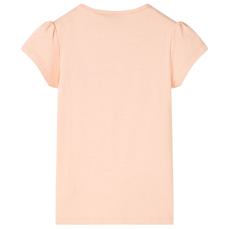 Afbeelding laden in galerijviewer, VidaXL Kindershirt 92 lichtoranje
