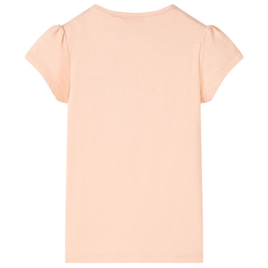 VidaXL Kindershirt 140 lichtoranje