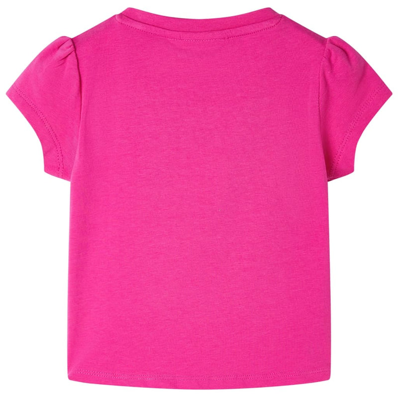 Afbeelding laden in galerijviewer, VidaXL Kindershirt 104 donkerroze
