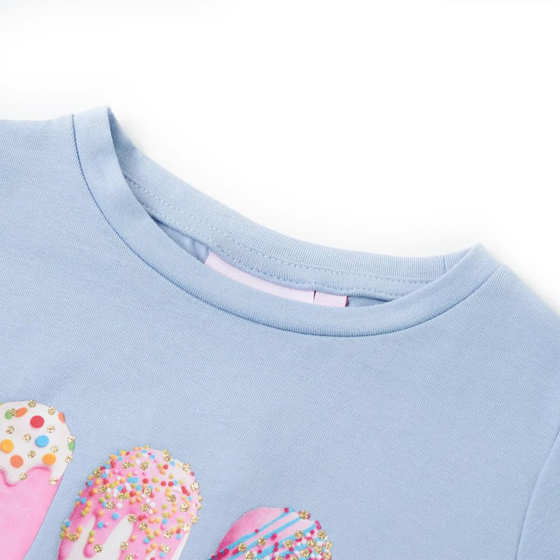Afbeelding laden in galerijviewer, Vidaxl kindershirt 140 blauw
