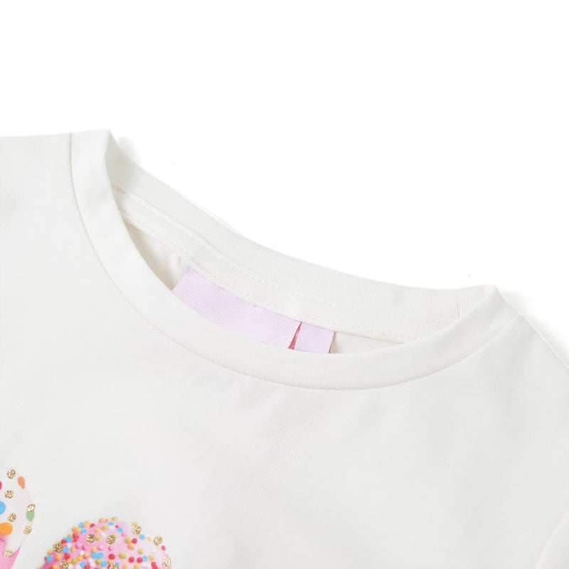 Afbeelding laden in galerijviewer, Vidaxl kindershirt 104 ecru

