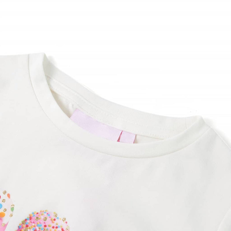 Afbeelding laden in galerijviewer, Vidaxl kindershirt 140 ecru
