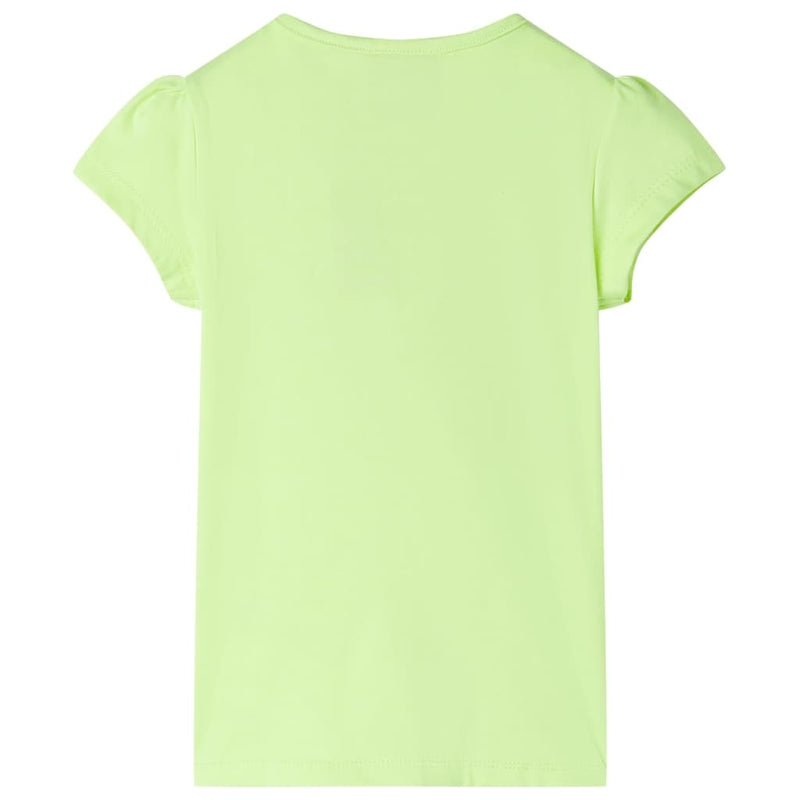 Afbeelding laden in galerijviewer, Vidaxl kindershirt 92 neongeel
