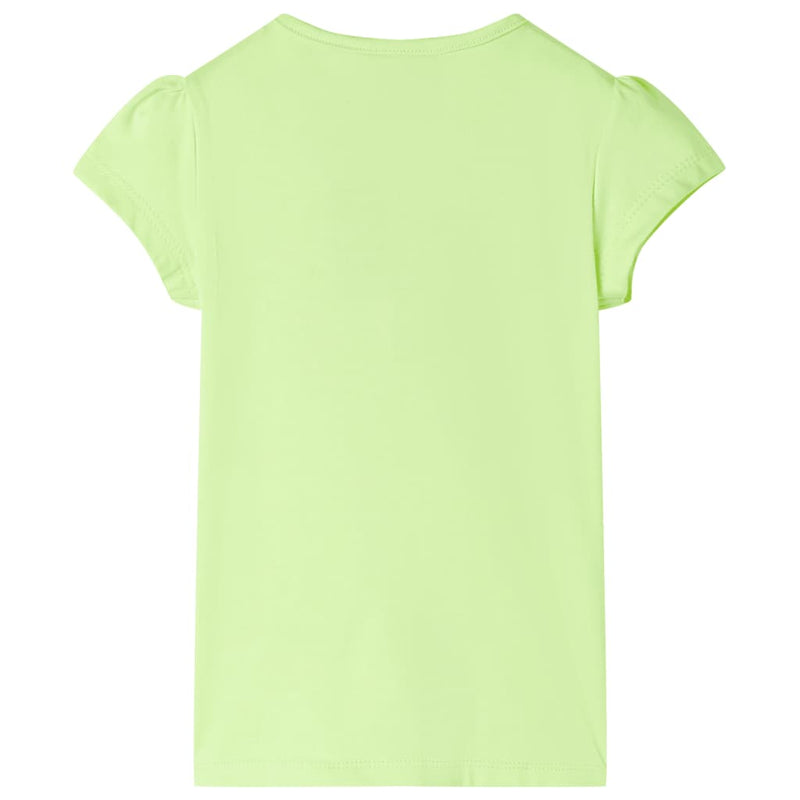 Afbeelding laden in galerijviewer, Vidaxl kindershirt 128 neongeel
