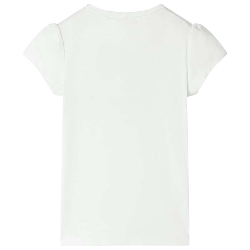 Afbeelding laden in galerijviewer, VidaXL Kindershirt 92 ecru
