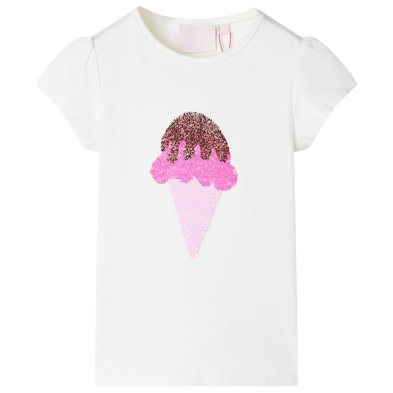 Afbeelding laden in galerijviewer, Vidaxl kindershirt 104 ecru
