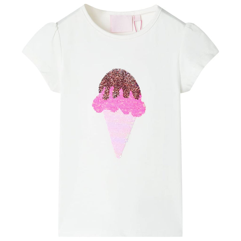 Afbeelding laden in galerijviewer, Vidaxl kindershirt 128 ecru

