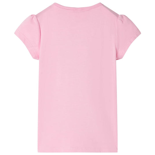 Vidaxl kindershirt 92 felroze