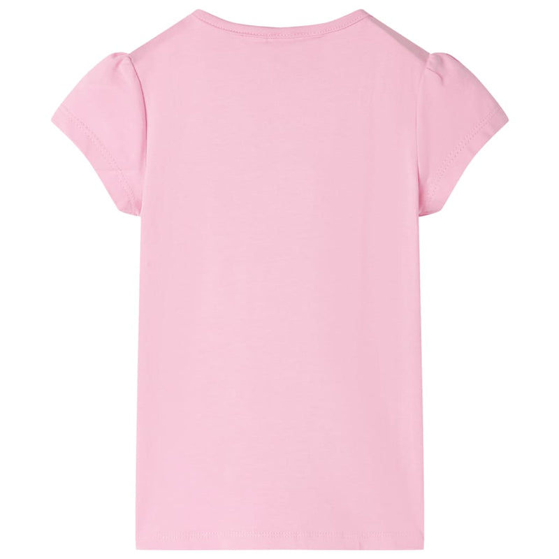 Afbeelding laden in galerijviewer, VidaXL Kindershirt 116 felroze
