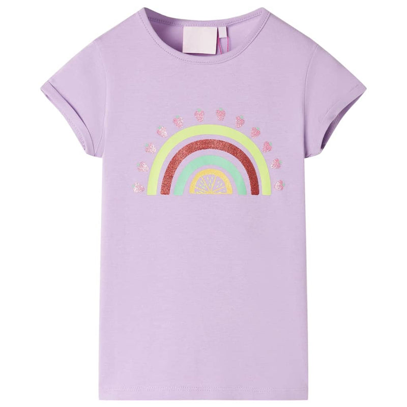 Afbeelding laden in galerijviewer, VidaXL Kindershirt 128 lila
