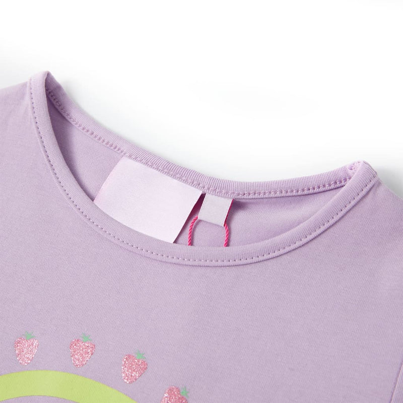 Afbeelding laden in galerijviewer, VidaXL Kindershirt 128 lila
