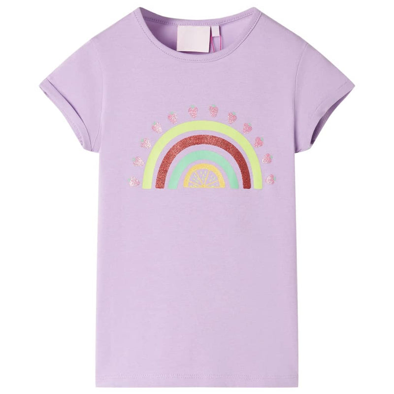 Afbeelding laden in galerijviewer, VidaXL Kindershirt 140 lila
