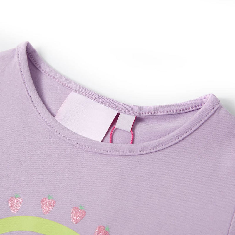 Afbeelding laden in galerijviewer, VidaXL Kindershirt 140 lila

