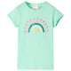 Vidaxl kindershirt 128 felgroen