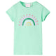 Vidaxl kindershirt 140 felgroen