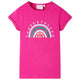Vidaxl kindershirt 128 donkerroze