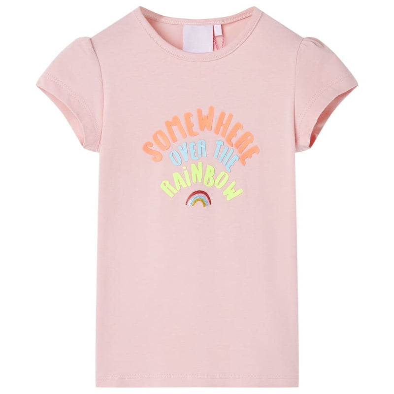 Afbeelding laden in galerijviewer, VidaXL Kindershirt 116 lichtroze
