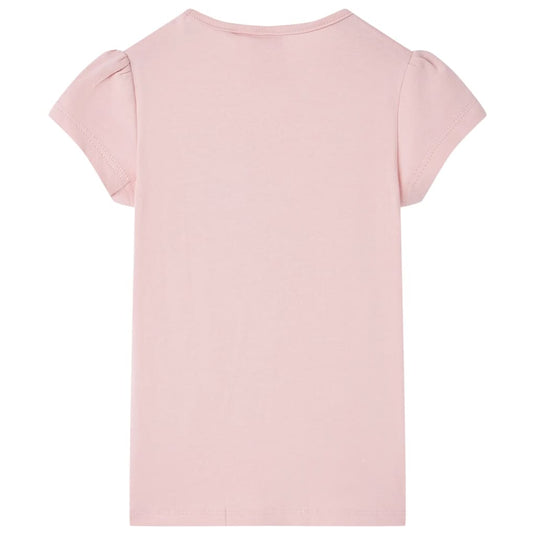VidaXL Kindershirt 128 lichtroze