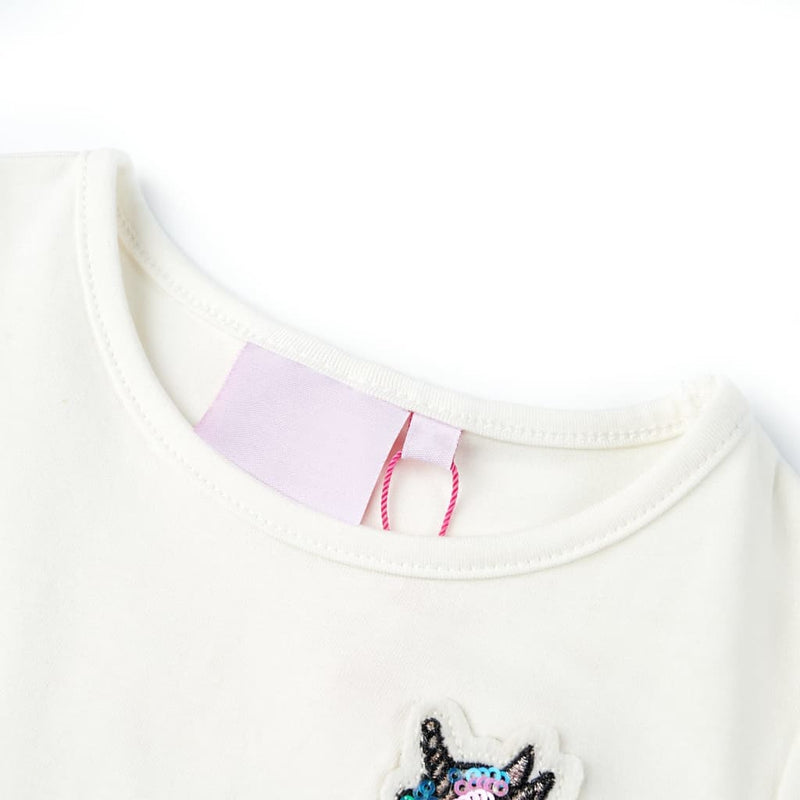 Afbeelding laden in galerijviewer, VidaXL Kindershirt 92 ecru
