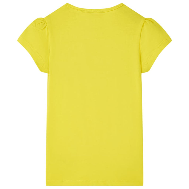 Afbeelding laden in galerijviewer, VidaXL Kindershirt 92 felgeel
