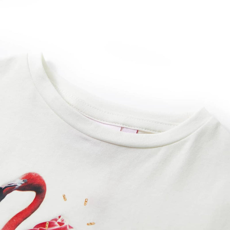 Afbeelding laden in galerijviewer, VidaXL Kindershirt 92 ecru

