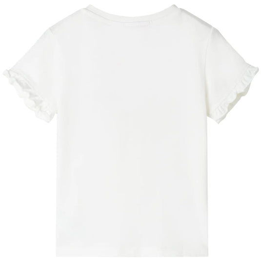 VidaXL Kindershirt 128 ecru