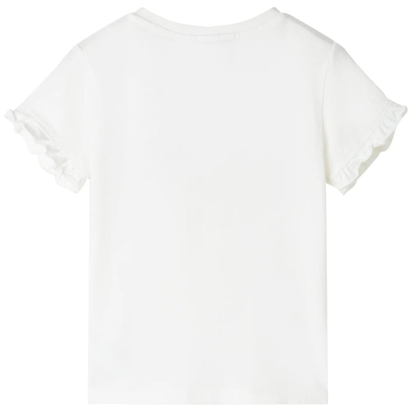 Afbeelding laden in galerijviewer, VidaXL Kindershirt 128 ecru
