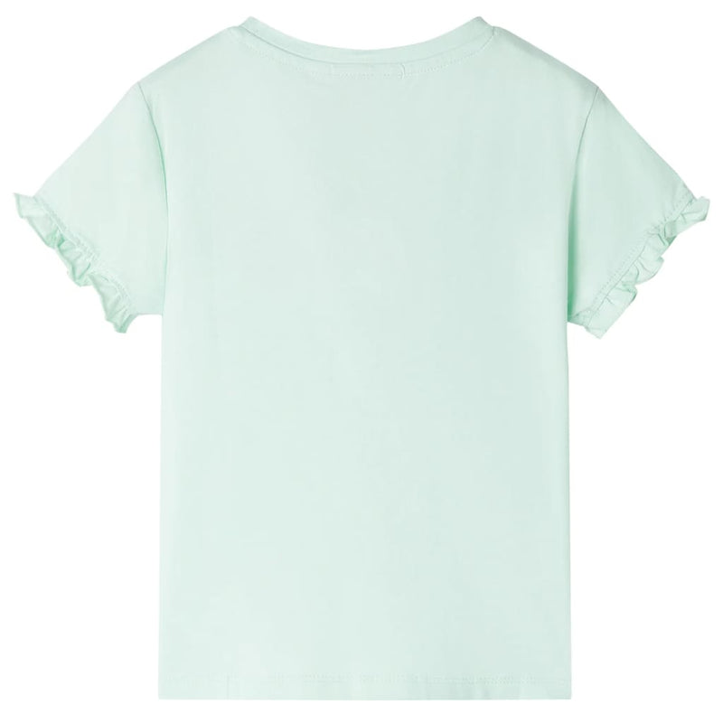 Afbeelding laden in galerijviewer, VidaXL Kindershirt 116 lichtmint
