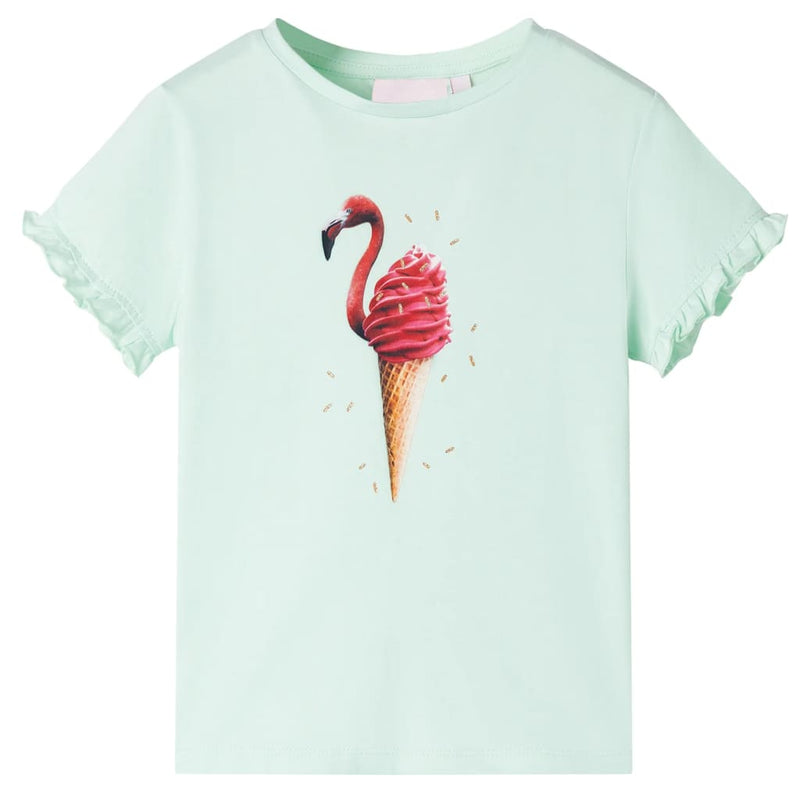 Afbeelding laden in galerijviewer, Vidaxl kindershirt 140 lichtmint
