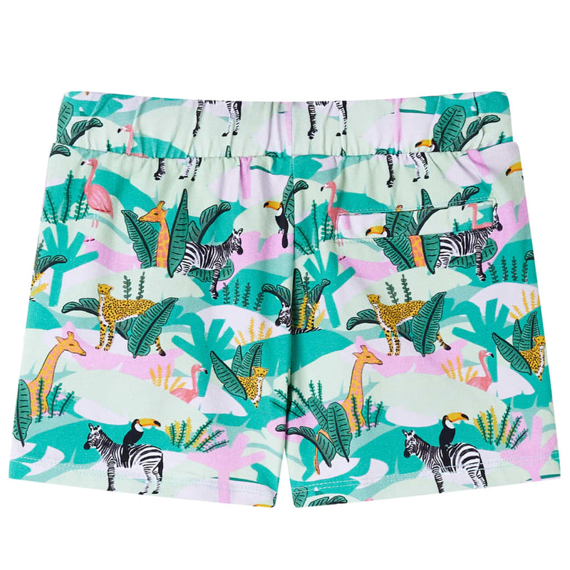 Afbeelding laden in galerijviewer, VidaXL Kindershorts met trekkoord 104 lichtmintkleurig
