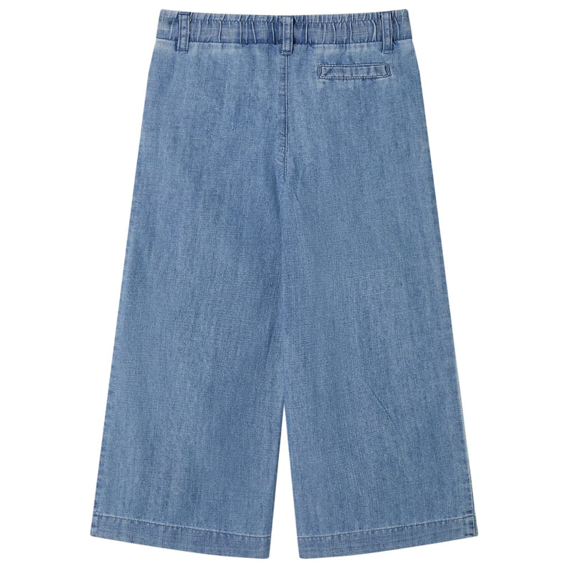 Afbeelding laden in galerijviewer, Vidaxl kinderbroek 140 denimblauw
