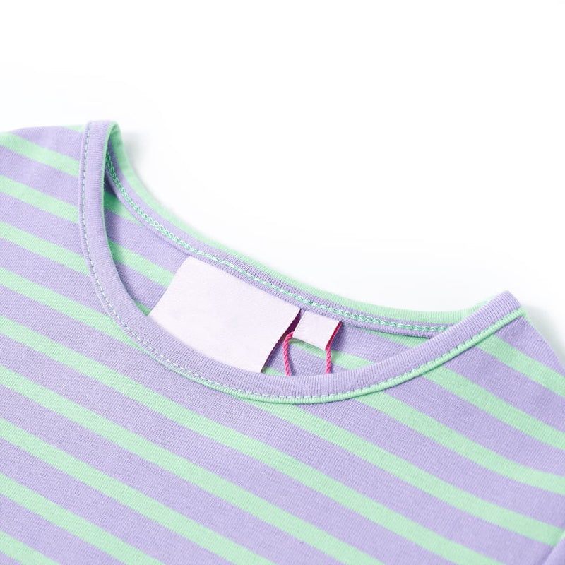 Afbeelding laden in galerijviewer, VidaXL Kindershirt 92 felmintkleurig
