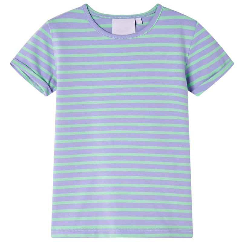 Afbeelding laden in galerijviewer, Vidaxl kindershirt 140 felmintkleurig
