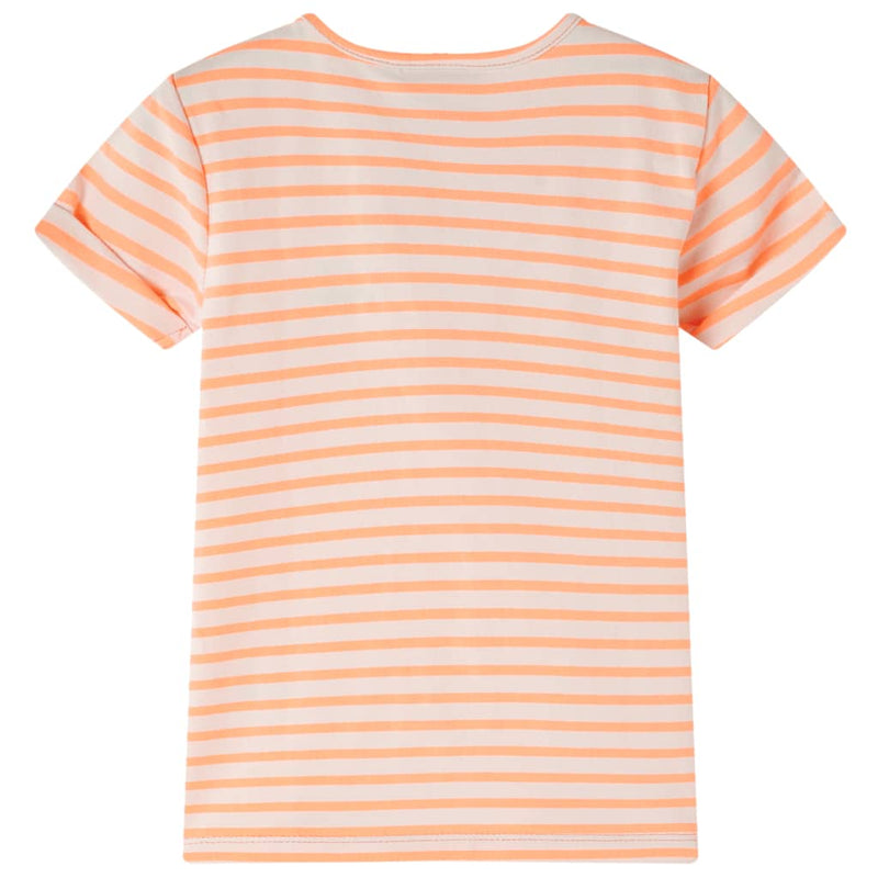 Afbeelding laden in galerijviewer, VidaXL Kindershirt 140 neonoranje
