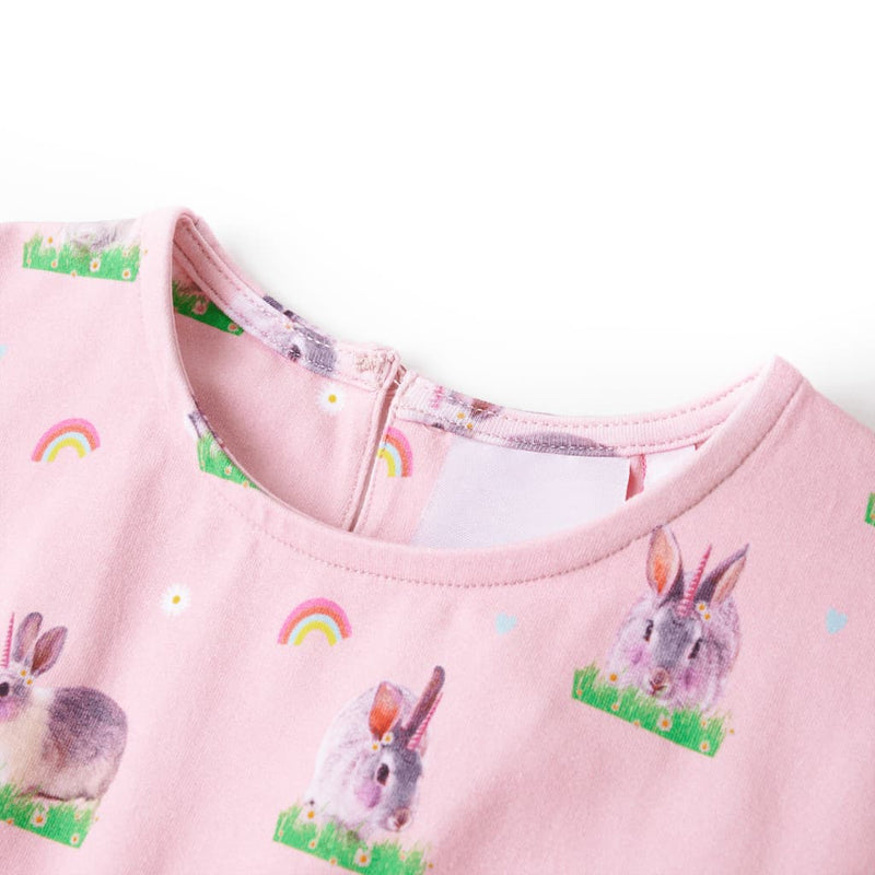 Afbeelding laden in galerijviewer, VidaXL Kinderjurk 92 lichtroze
